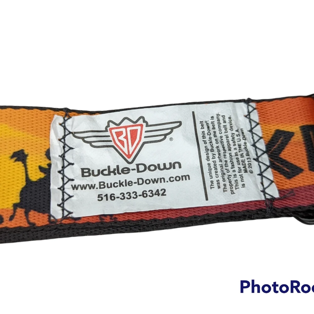 Disney Lion King Buckle Down Adjustable Seatbelt Belt